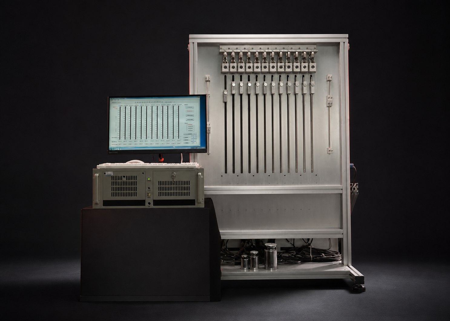 Jointly developed multi-point pressure tester
